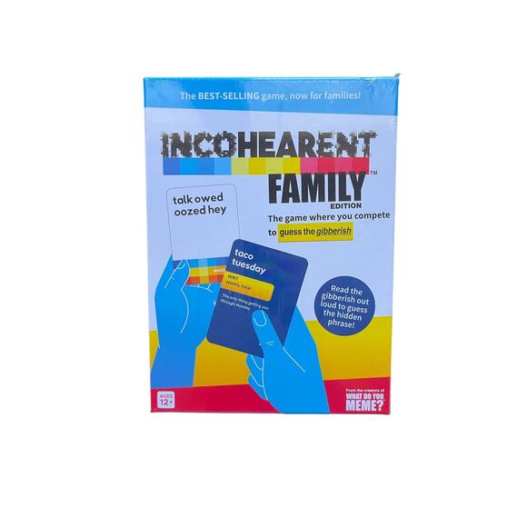 Incohearent Family Edition, Card Game, Game Night, Party Game - Picture 6 of 6